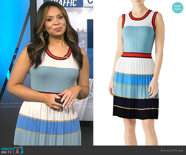 WornOnTV: Adelle’s striped sleeveless knit dress on Today | Adelle ...