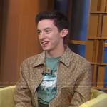 Andrew Barth Feldman’s beige jacket on Good Morning America