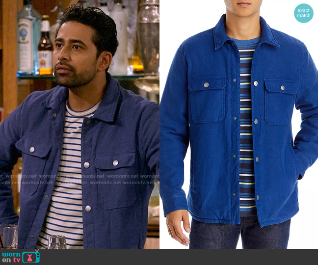 WornOnTV: Sid’s blue shirt jacket on How I Met Your Father | Suraj ...