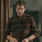 Ben’s brown plaid button down shirt on Manifest