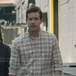 Ben’s white plaid button down shirt on Manifest