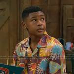 Bill’s multicolor printed shirt on Bunkd