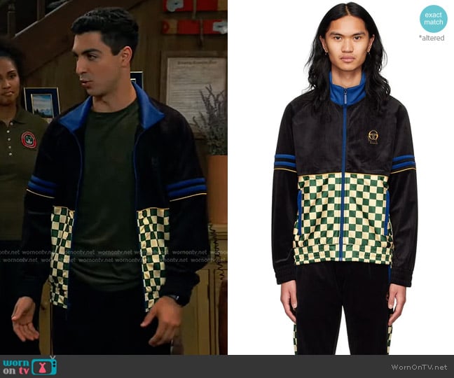 Brain Dead Sergio Tacchini Edition Polyester Tracksuit worn by Parker Preston (Trevor Tordjman) on Bunkd