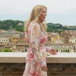 Brooke’s floral midi dress in Rome on The Bold and the Beautiful