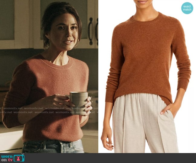 Lana’s rust brown sweater on Superman and Lois