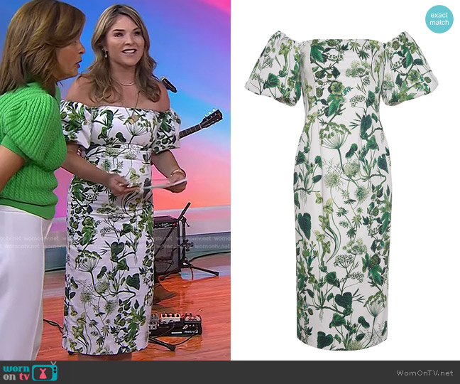 Cara Cara x Over the Moon Exclusive  Karene Dress worn by Jenna Bush Hager on Today