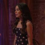 Carly’s black pearl studded dress on iCarly