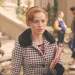 Cheryl’s houndstooth coat on Riverdale