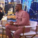 Chris Paul’s pink shirt and pants on Good Morning America