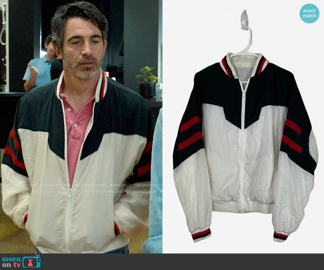 Christian Dior Vintage Windbreaker Jacket worn by Nathan Bartlett (Chris Messina) on Based on a True Story