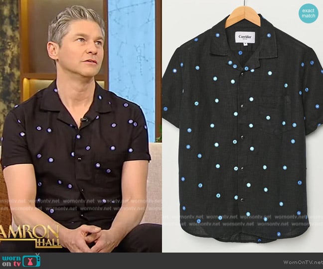 Corridor Disco Ball SS worn by David Burtka on Tamron Hall Show