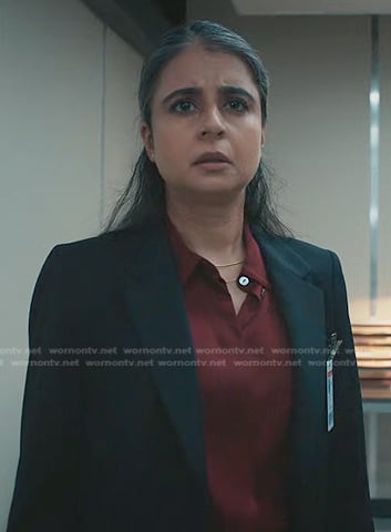 Dr. Aria Gupta’s red shirt on Manifest