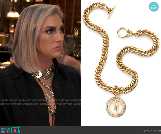 WornOnTV Gina s gold necklace on The Real Housewives of Orange