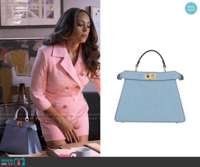 Fendi Peekaboo Tote worn by Whitney Green (Amber Stevens West) on Run the World