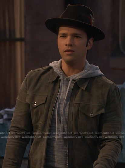 Freddie’s suede jacket on iCarly