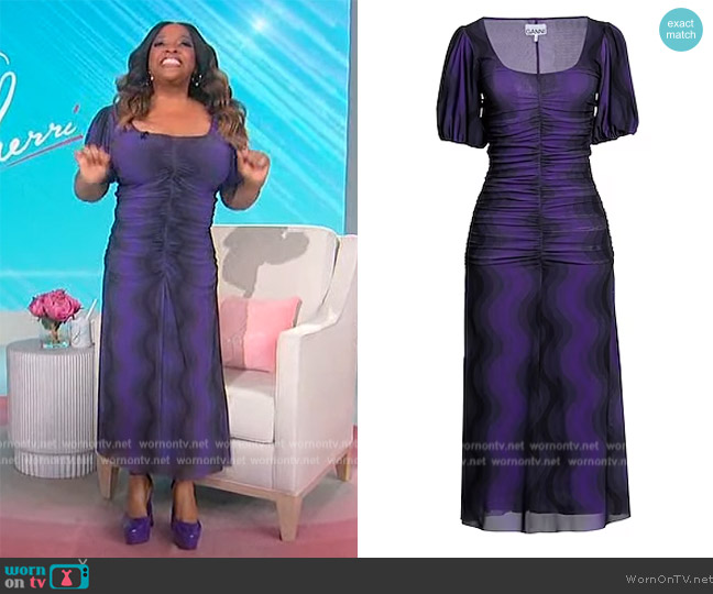 WornOnTV: Sherri’s purple tie dye dress on Sherri | Sherri Shepherd ...