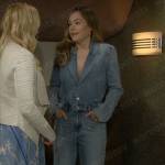 Hope’s denim jumpsuit on The Bold and the Beautiful