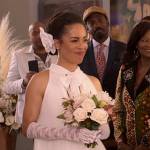 Hope’s wedding dress on Run the World