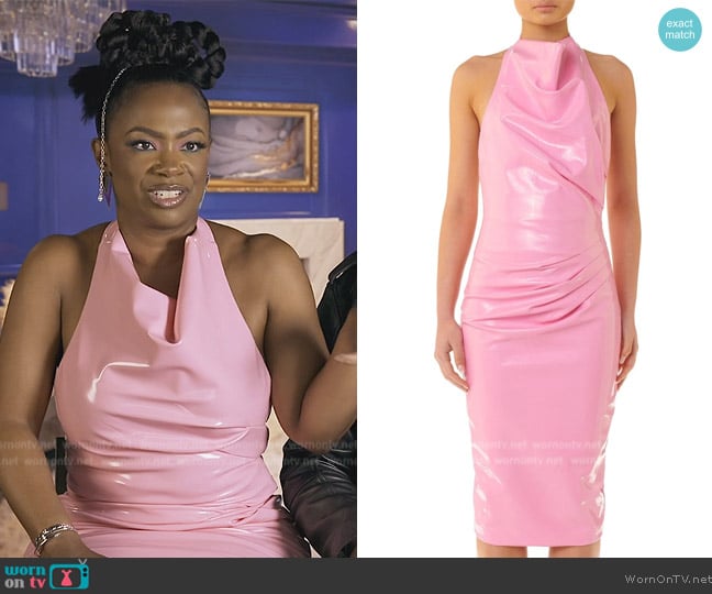 Jaus Jazlyn Dress worn by Kandi Burruss on The Real Housewives of Atlanta