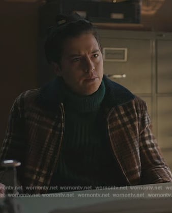 Jughead’s plaid jacket on Riverdale