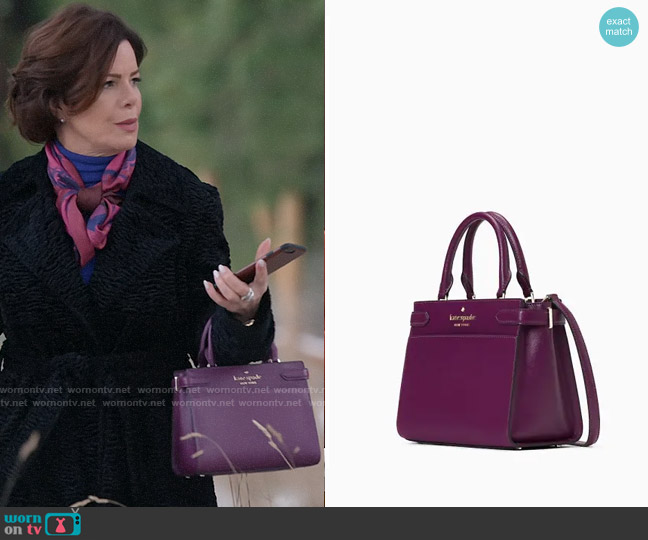 WornOnTV: Margaret’s black textured coat on So Help Me Todd | Marcia ...