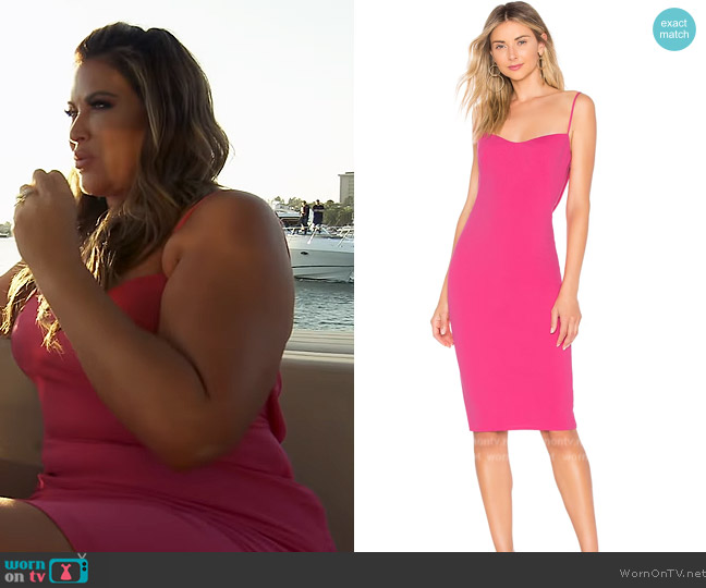 Katie May Pretty Bird Dress worn by Emily Simpson on The Real Housewives of Orange County