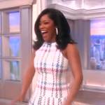 Keke Palmer’s plaid mini dress on The View