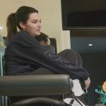 Kendal’s black Nike sneakers on The Kardashians