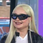 Kim Petras’s black sunglasses on Today