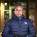 Mola Lenghi’s navy down jacket on Good Morning America