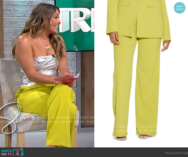 Naked Wardrobe Oversize Trouser Pants worn by Emily Orozco on Sherri