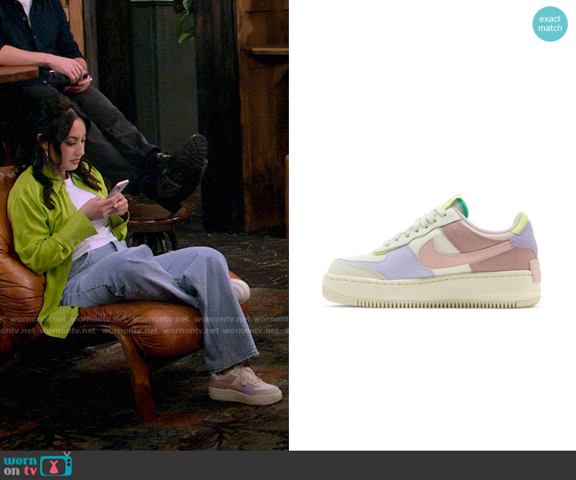 Nike Air Force 1 Shadow Cashmere Sneakers worn by Valentina (Francia Raisa) on How I Met Your Father