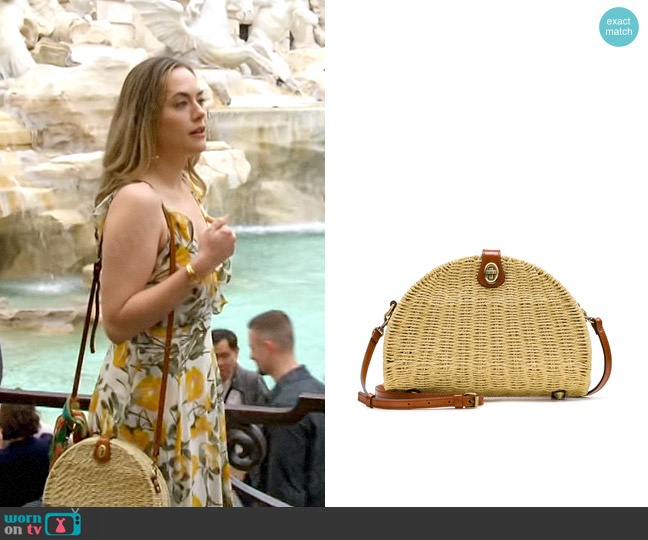 Patricia Nash Susella Crossbody worn by Hope Logan (Annika Noelle) on The Bold and the Beautiful