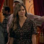 Pearl’s floral v-neck mini dress on iCarly