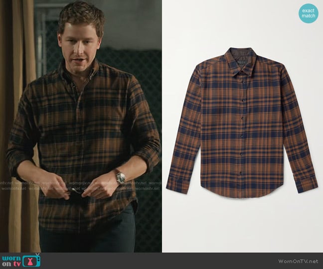 WornOnTV: Ben’s brown plaid button down shirt on Manifest | Josh Dallas ...