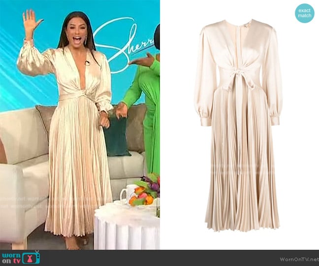 Roberto Cavalli Long-sleeve midi dress worn by Eva Longoria on Sherri