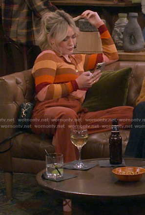 WornOnTV: Sophie's ladybug print pants and red hoodie on How I Met Your  Father, Hilary Duff