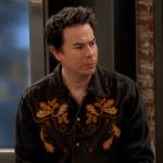 Spencer’s embroidered shirt on iCarly