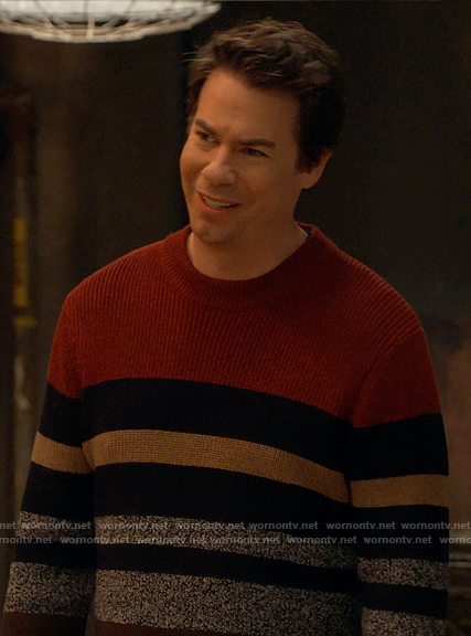 Spencer's red striped sweater on iCarly