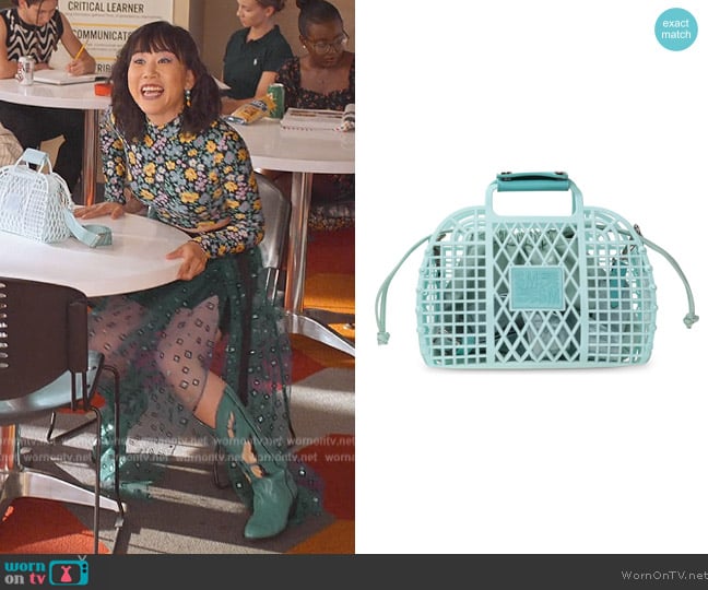 Steve Madden Screen Satchel worn by Eleanor Wong (Ramona Young) on Never Have I Ever