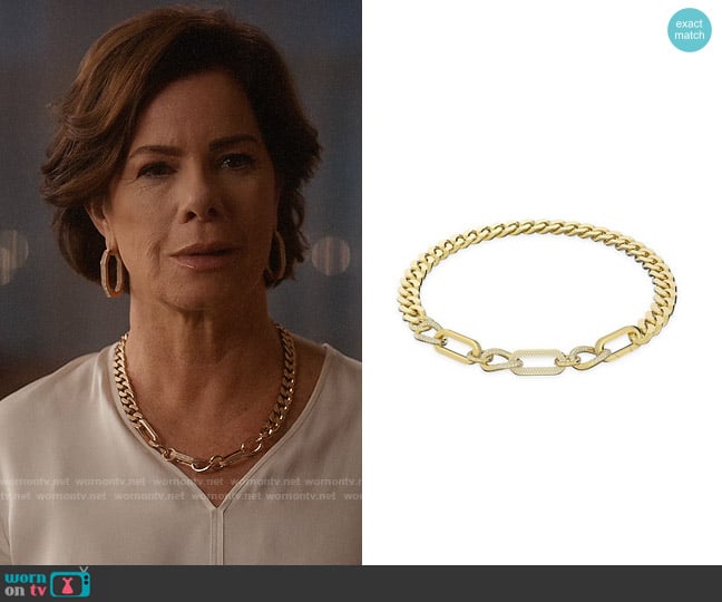 Swarovski Dextera Necklace worn by Margaret Wright (Marcia Gay Harden) on So Help Me Todd