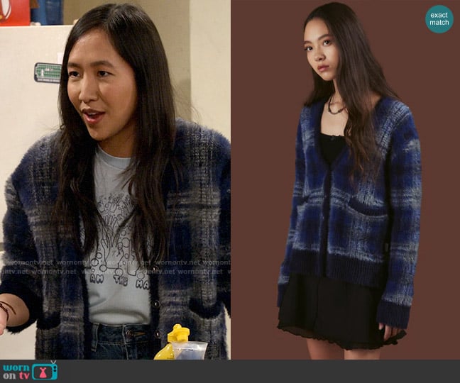 Unif Ty Cardigan worn by Ellen (Tien Tran) on How I Met Your Father