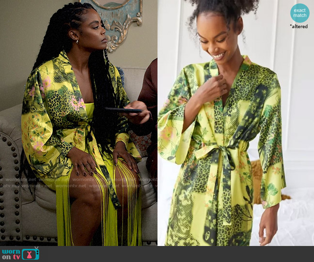 Urban Outfitters Nova Robe worn by Sabrina Hollins (Novi Brown) on Tyler Perrys Sistas