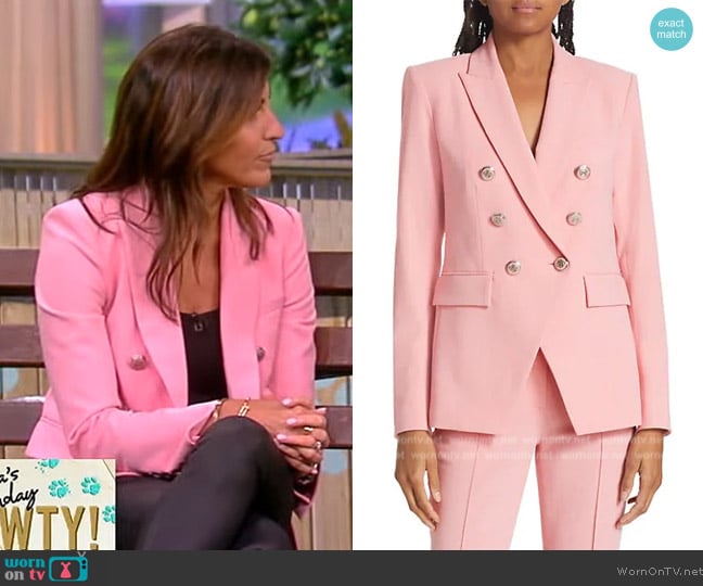 Veronica Beard Miller Dickey Jacket worn by Caroline Chulick on The View