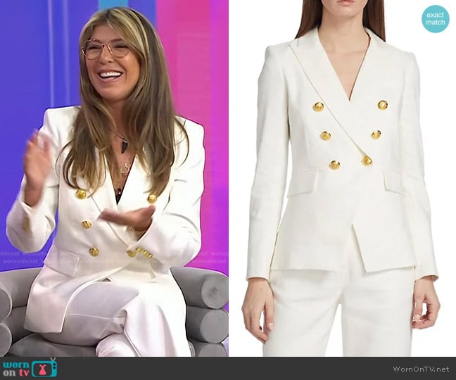 Veronica Beard Miller Dickey Jacket worn by Nina García on Today