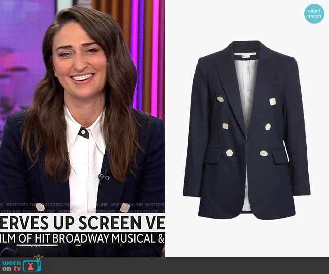 Veronica Beard Bexley Jacket worn by Sara Bareilles on CBS Mornings