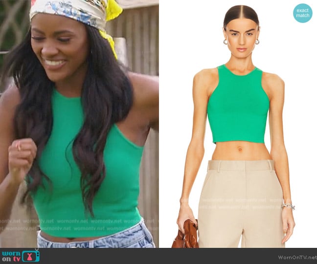 A.L.C. Lola Top worn by Charity Lawson on The Bachelorette