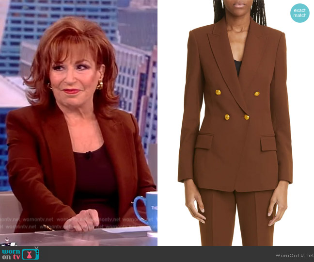 A.L.C. Sedgwick II Double Breasted Blazer worn by Joy Behar on The View