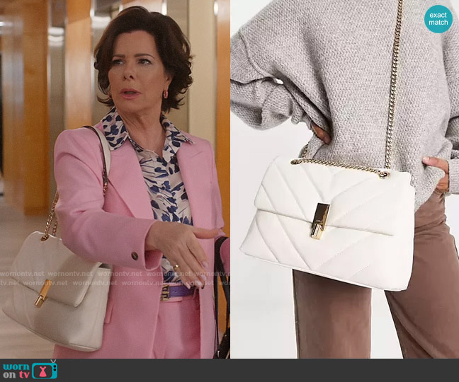 Aldo Rhiladia Bag worn by Margaret Wright (Marcia Gay Harden) on So Help Me Todd