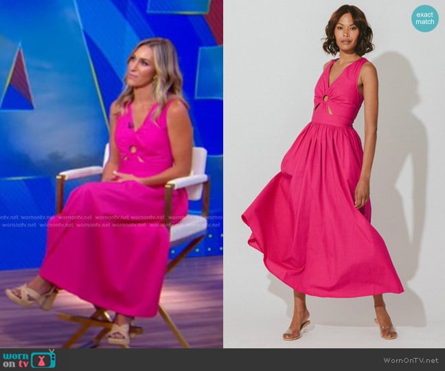 Cleobella Charaya Dress worn by Dr. Morgan Cutlip on Good Morning America